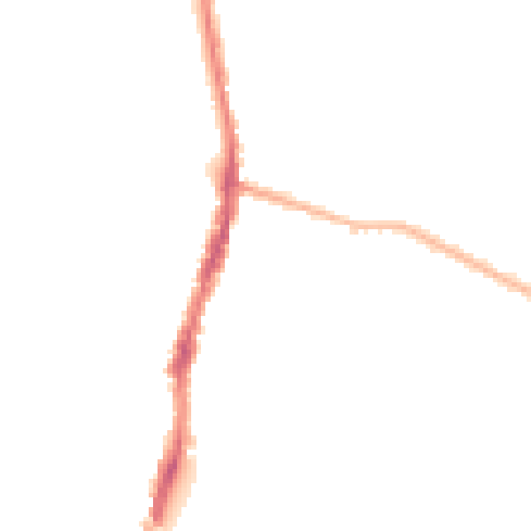 Night-time road noise heatmap for WD24 4DW