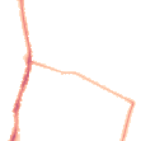 Night-time road noise heatmap for WD24 4ES