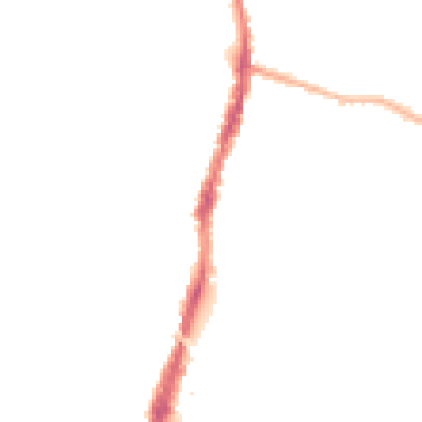 Night-time road noise heatmap for WD24 4FS