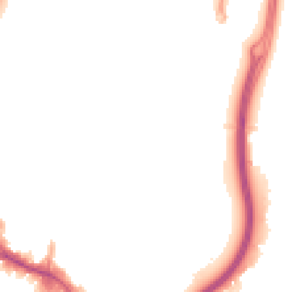 Night-time road noise heatmap for WD24 4GL