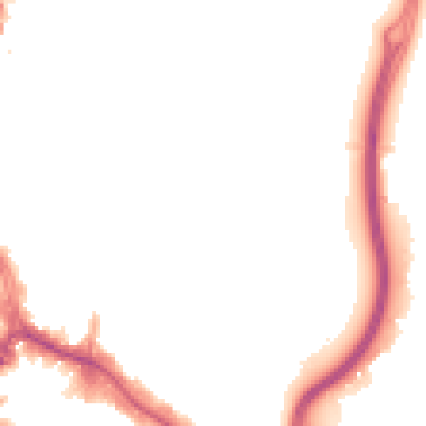 Night-time road noise heatmap for WD24 4GN