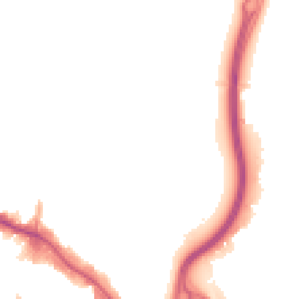Night-time road noise heatmap for WD24 4GP