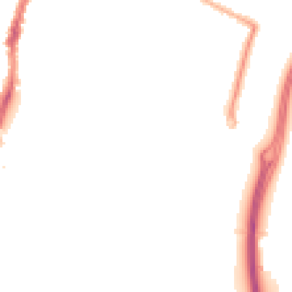 Night-time road noise heatmap for WD24 4PL