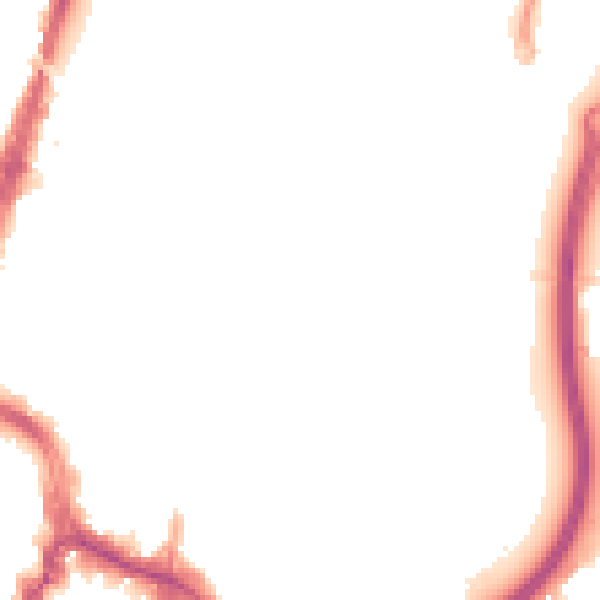 Night-time road noise heatmap for WD24 4QZ