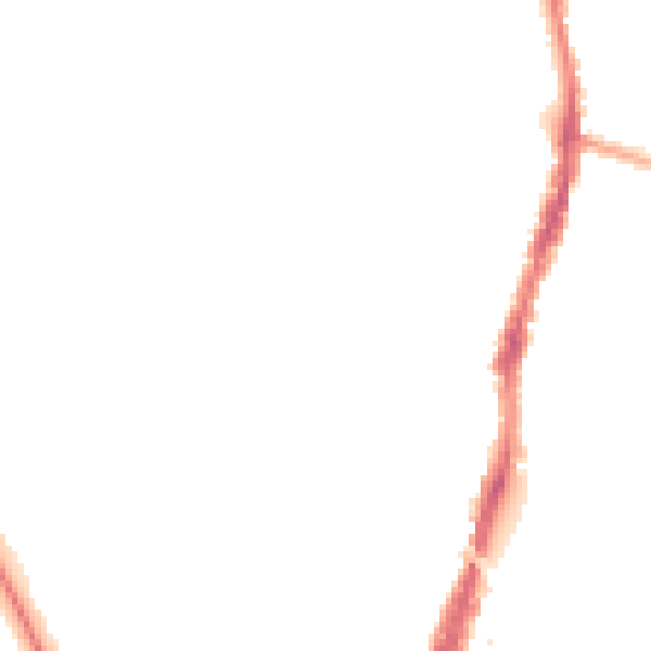 Night-time road noise heatmap for WD24 5EU