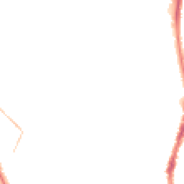 Night-time road noise heatmap for WD24 5HN