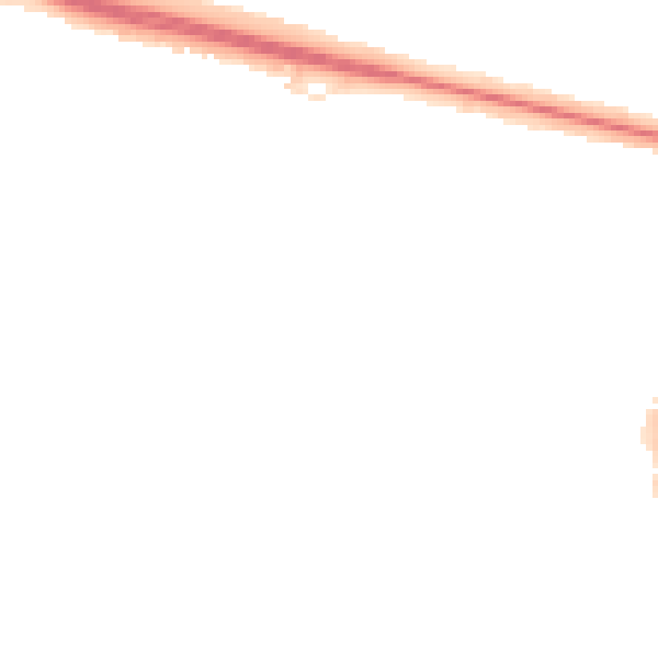 Night-time road noise heatmap for WD24 6QT
