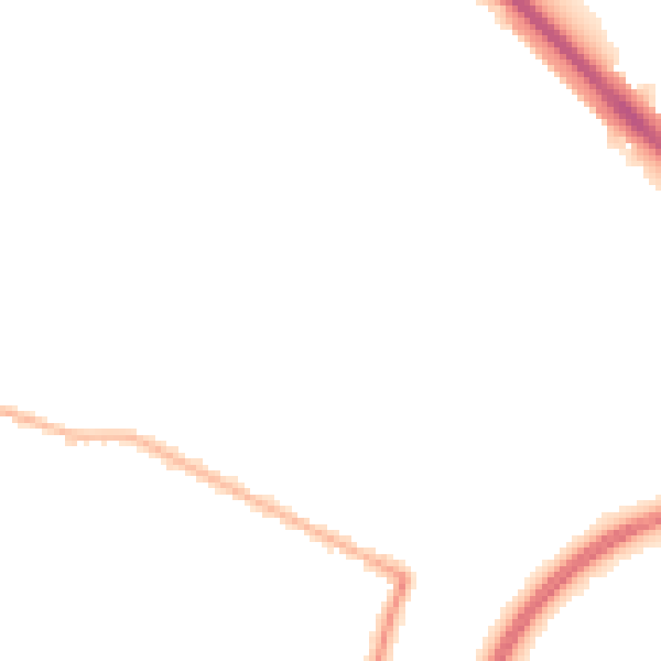 Night-time road noise heatmap for WD24 7EJ