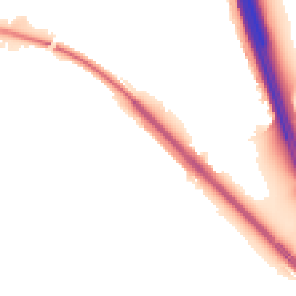 Night-time road noise heatmap for WD24 7LY