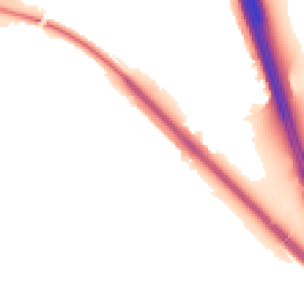 Night-time road noise heatmap for WD24 7NG