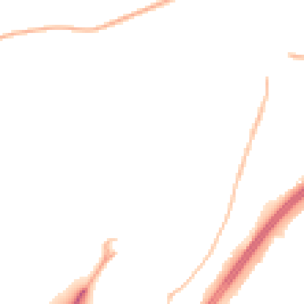 Night-time road noise heatmap for WD25 7GN
