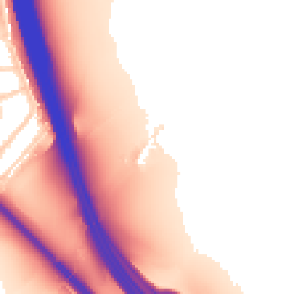 Daytime road noise heatmap for WD25 8AX