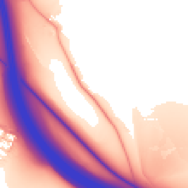 Daytime road noise heatmap for WD25 8DA