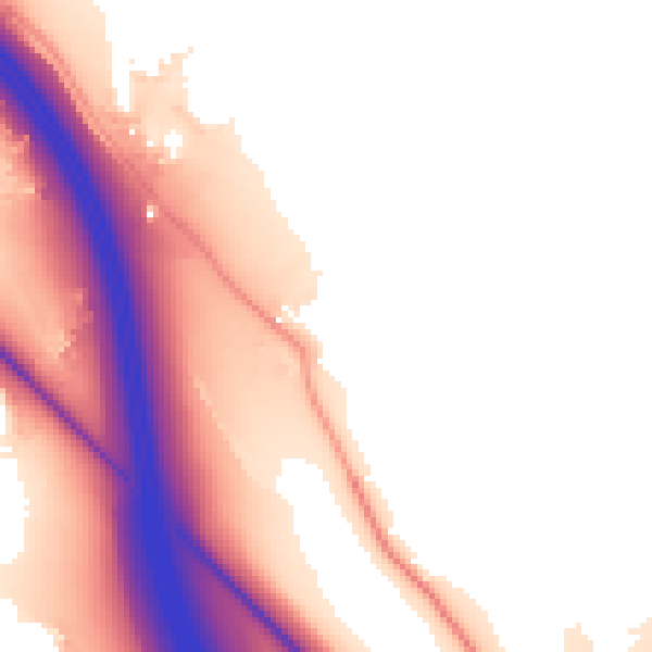 Daytime road noise heatmap for WD25 8DD