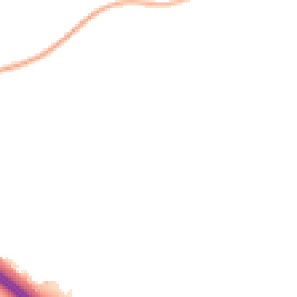 Night-time road noise heatmap for WD25 8DU