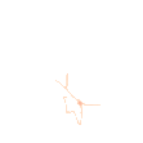 Daytime road noise heatmap for WD25 8DZ