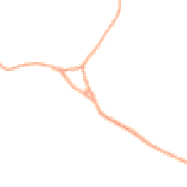 Daytime road noise heatmap for WD25 8EL