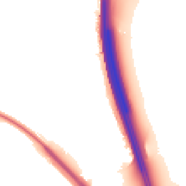 Night-time road noise heatmap for WD25 9BG