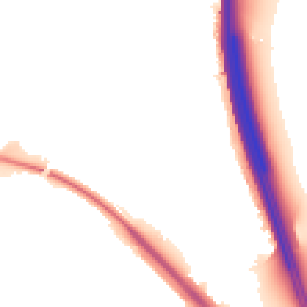 Night-time road noise heatmap for WD25 9DX