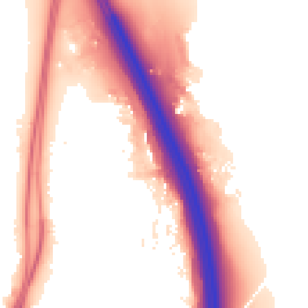 Night-time road noise heatmap for WD25 9NB