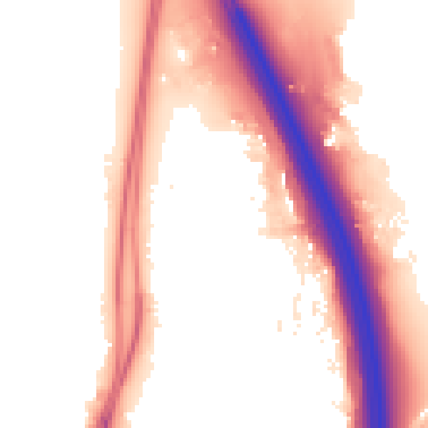 Night-time road noise heatmap for WD25 9NE