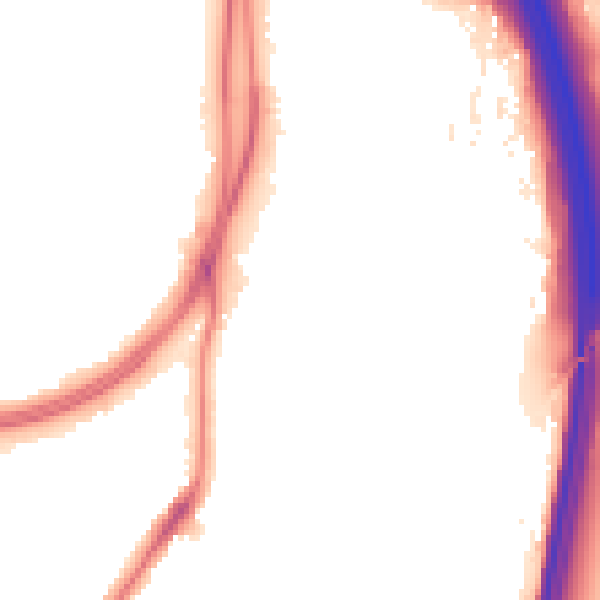 Night-time road noise heatmap for WD25 9NR