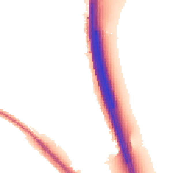 Night-time road noise heatmap for WD25 9SD