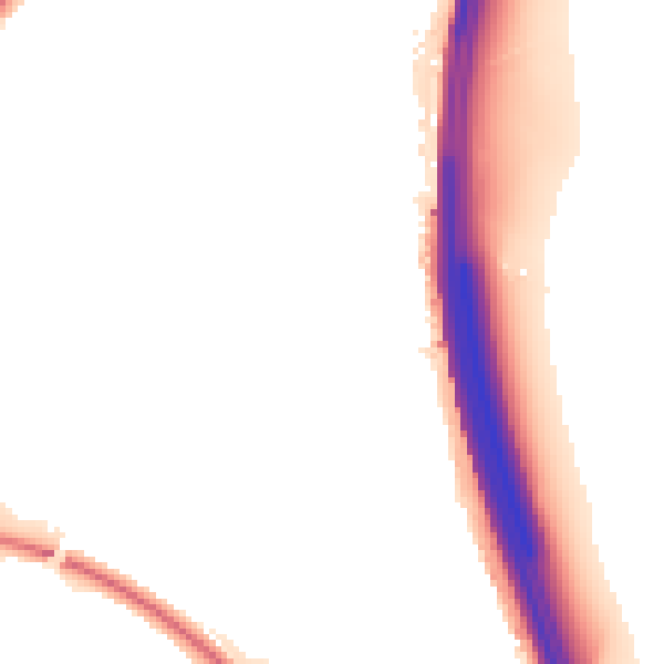 Night-time road noise heatmap for WD25 9UN