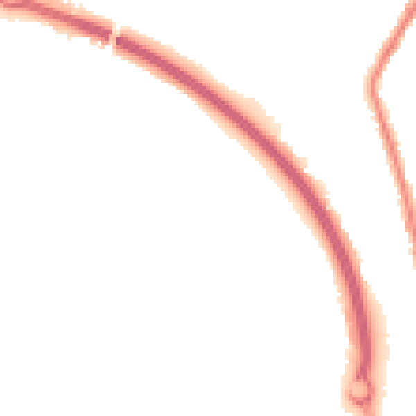 Night-time road noise heatmap for WF1 2BH
