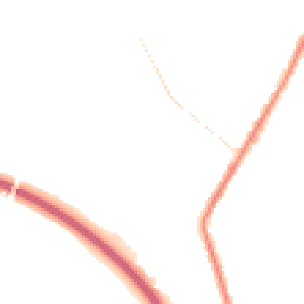 Night-time road noise heatmap for WF1 2NW