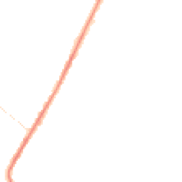 Night-time road noise heatmap for WF1 3EY