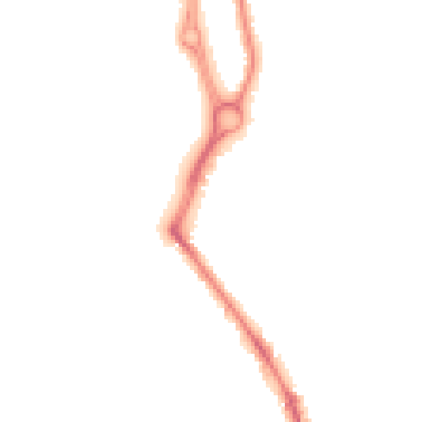 Night-time road noise heatmap for WF1 3JH