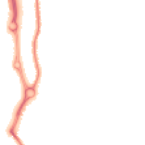 Night-time road noise heatmap for WF1 3QL