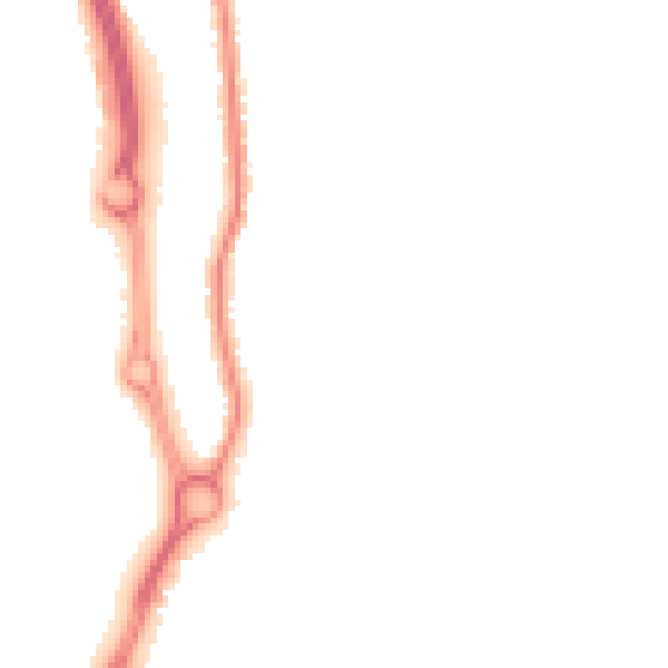 Night-time road noise heatmap for WF1 3QQ