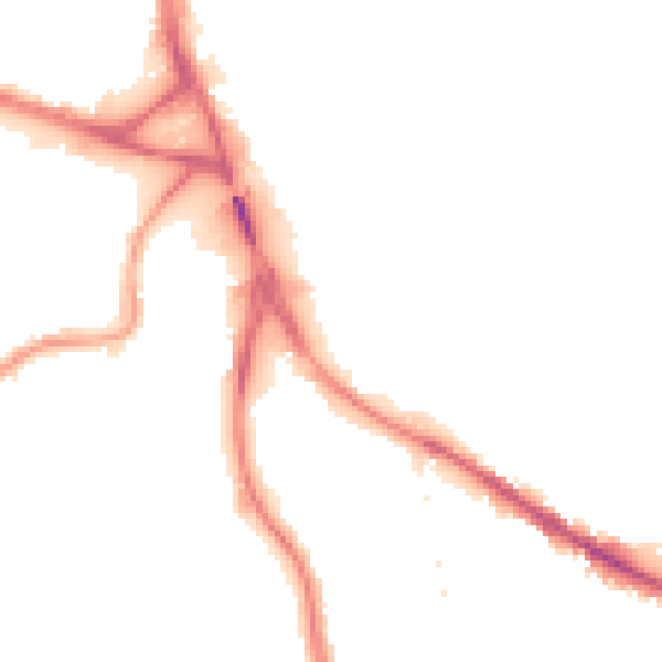 Night-time road noise heatmap for WF1 5ED