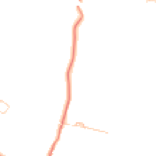 Daytime road noise heatmap for WF1 5RX