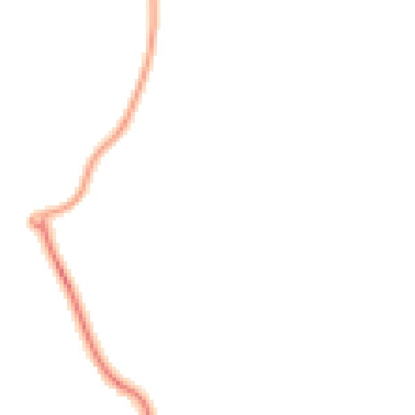 Night-time road noise heatmap for WF1 5ST