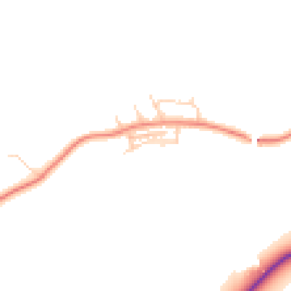 Daytime road noise heatmap for WF1 5TB