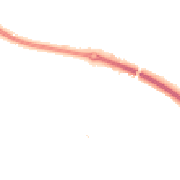 Night-time road noise heatmap for WF2 0QQ