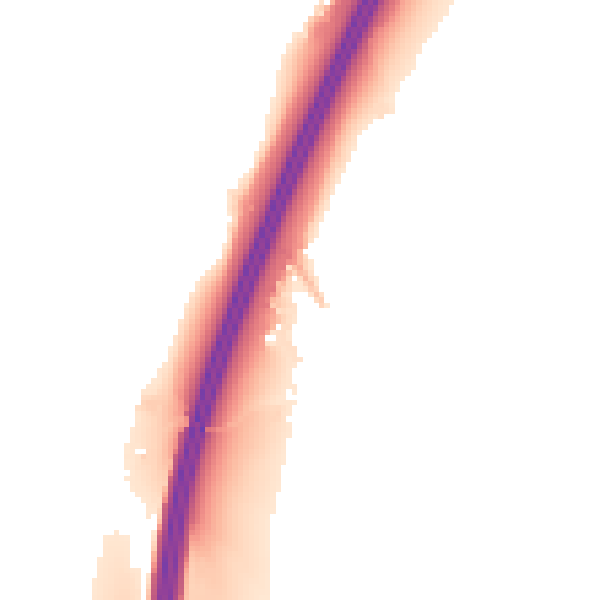 Night-time road noise heatmap for WF2 0RZ