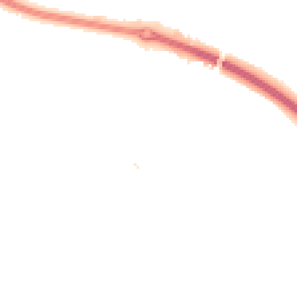 Night-time road noise heatmap for WF2 0WA