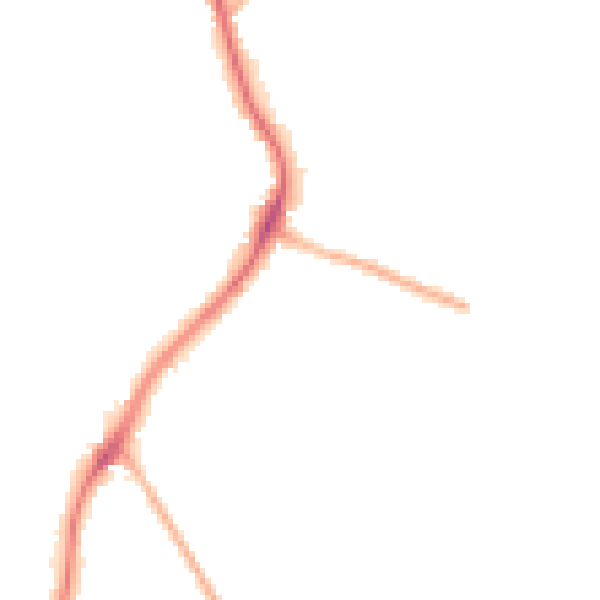 Night-time road noise heatmap for WF2 6AW