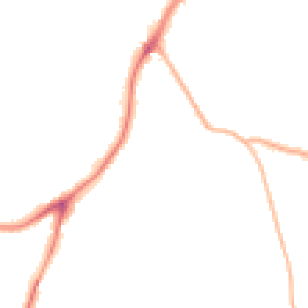 Night-time road noise heatmap for WF2 6HJ