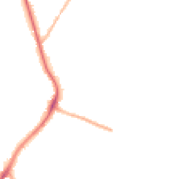 Night-time road noise heatmap for WF2 6QY