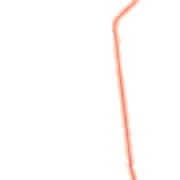 Night-time road noise heatmap for WF2 7SR