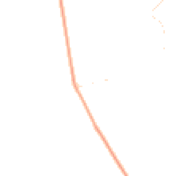 Night-time road noise heatmap for WF8 3DT