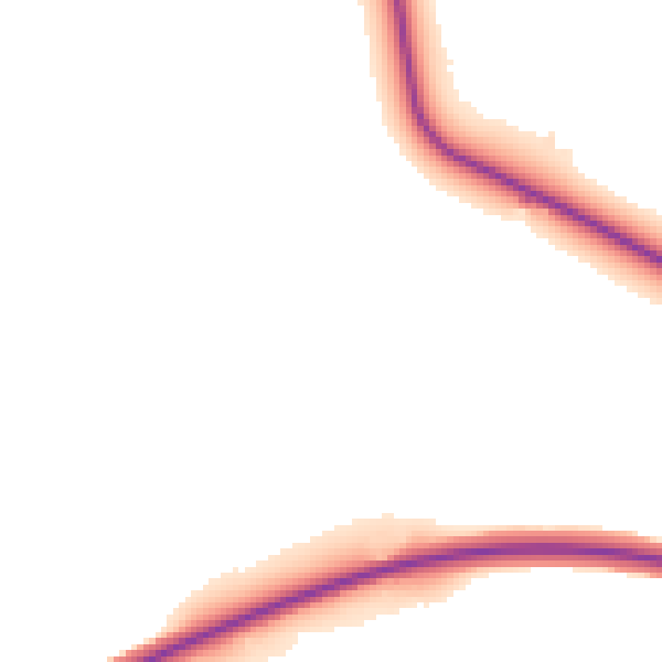 Daytime road noise heatmap for WF9 1BB