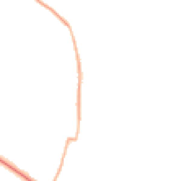 Night-time road noise heatmap for WF9 1BW