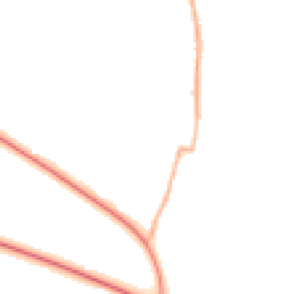 Night-time road noise heatmap for WF9 1DF