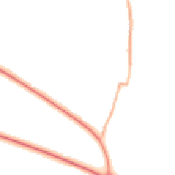 Night-time road noise heatmap for WF9 1DH